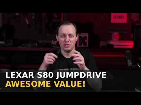 Lexar S80 JumpDrive - AWESOME Value!